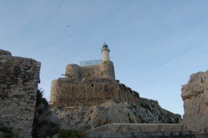 Vista del Castillo-faro