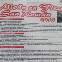 Programa de Fiestas de Mioño – San Román 2018