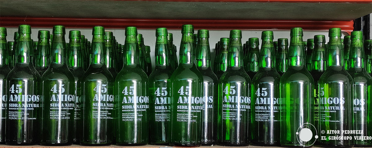 Sidra artesanal de 45 Amigos